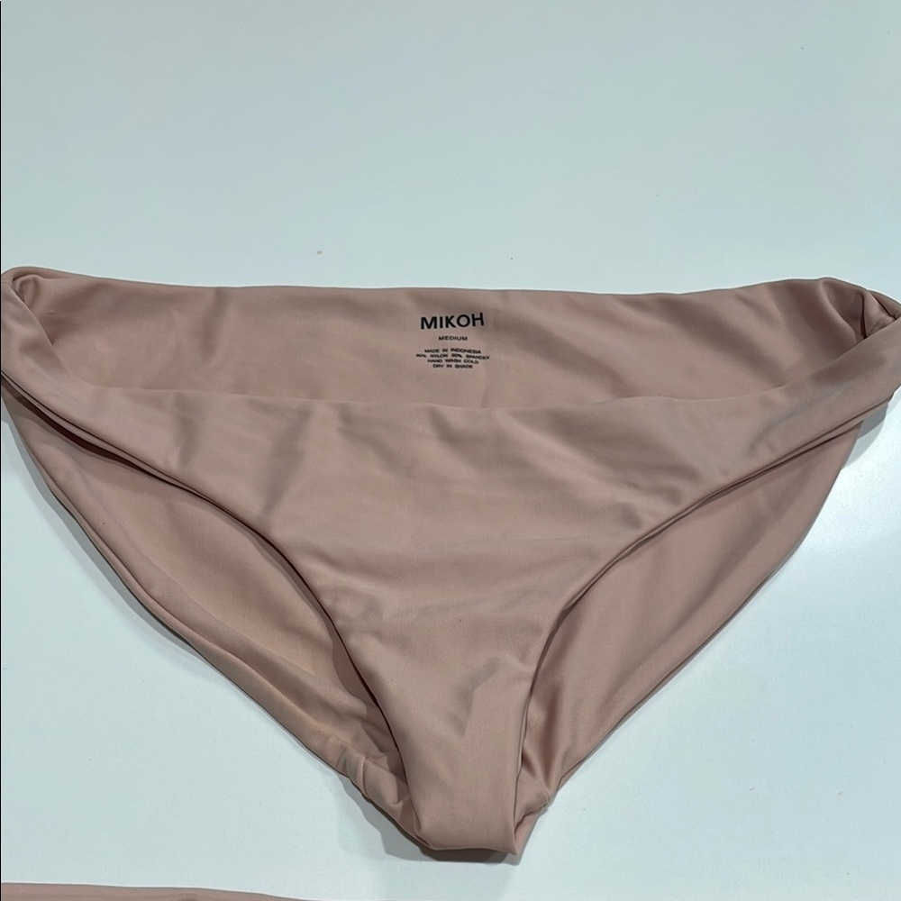 MIKOH Women's Tan Swim Bottom